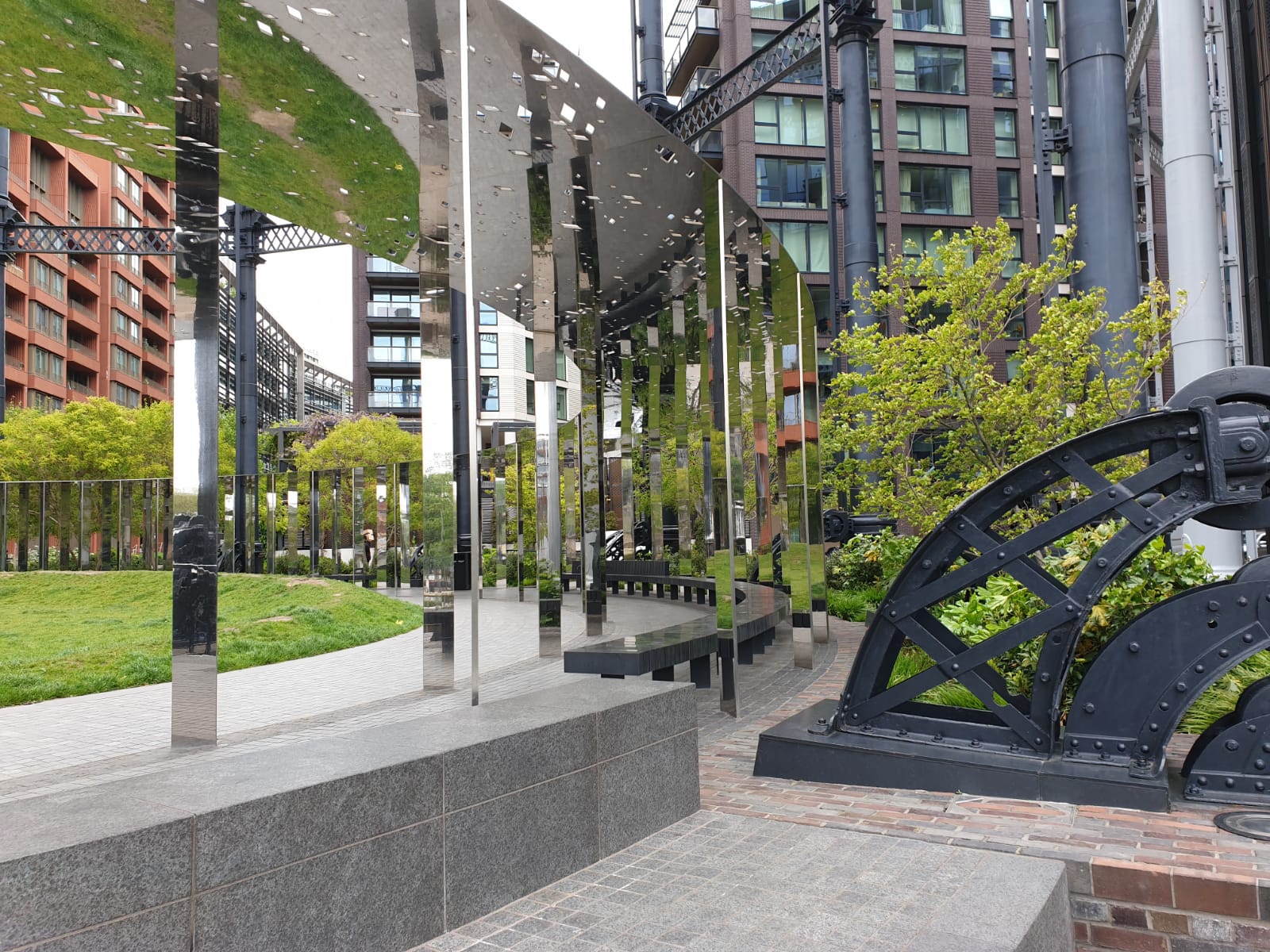 Gasholder Park St Pancras