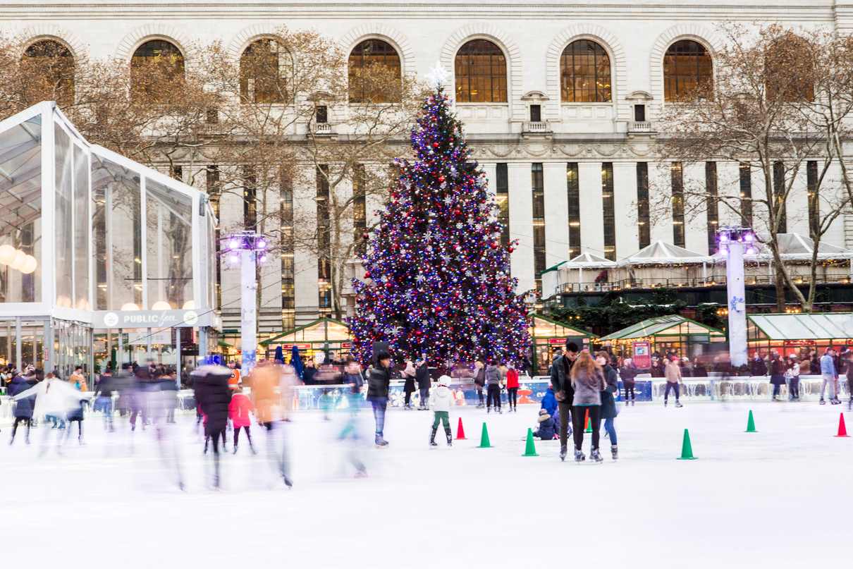 Ice Skating at Bryant Park 1